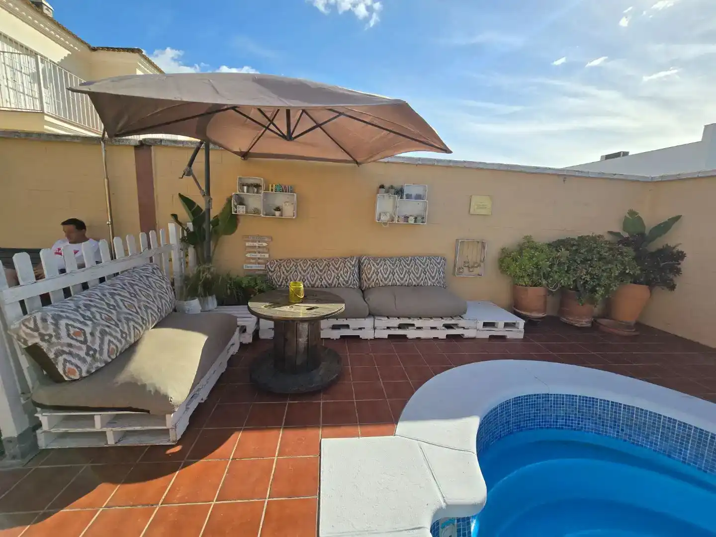 Terrassa de Casa o xalet en venda en Los Molares, Sevilla