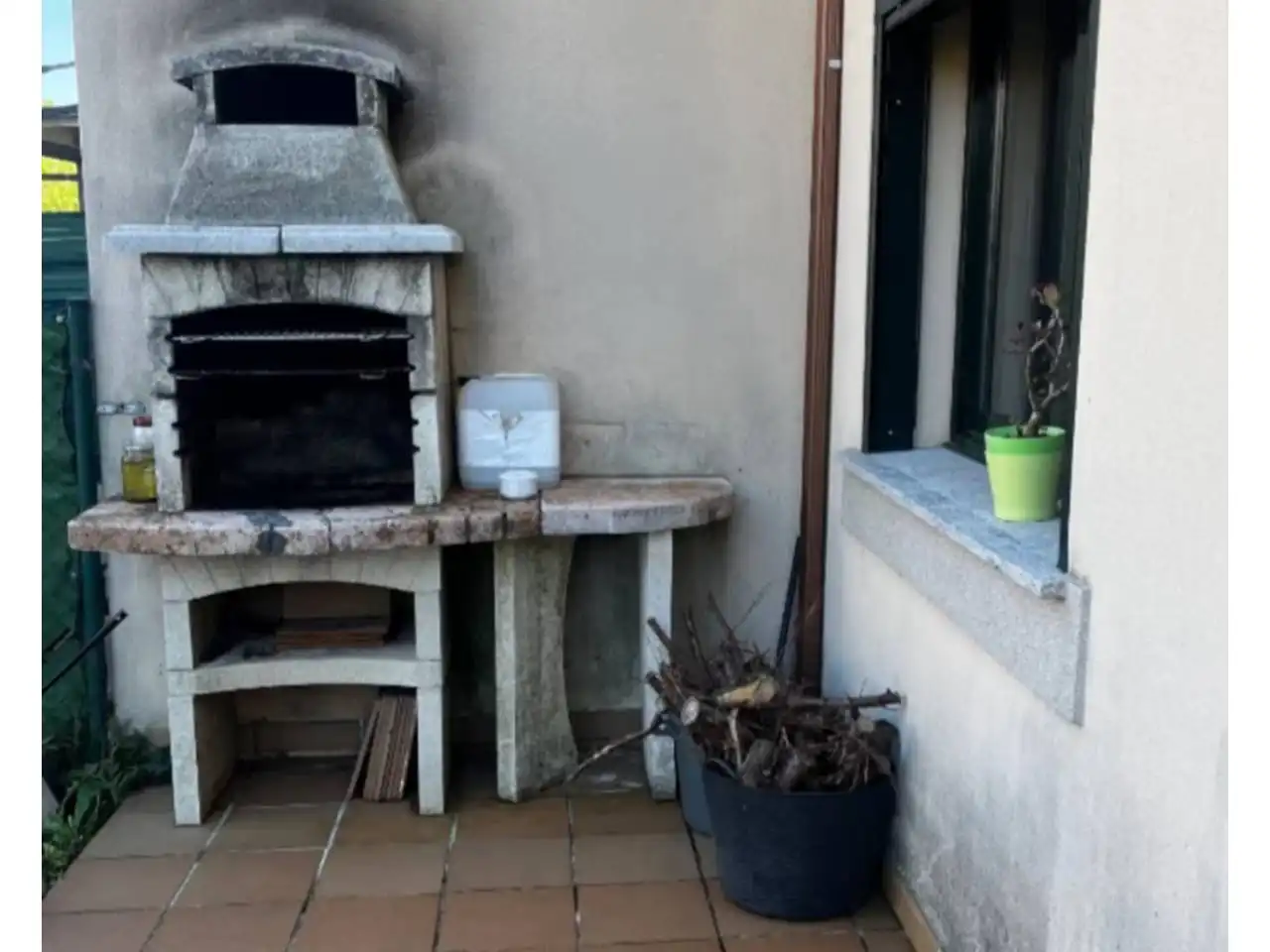 Terrassa de Casa adosada en venda en O Pereiro de Aguiar  amb Calefacció, Jardí privat i Parquet