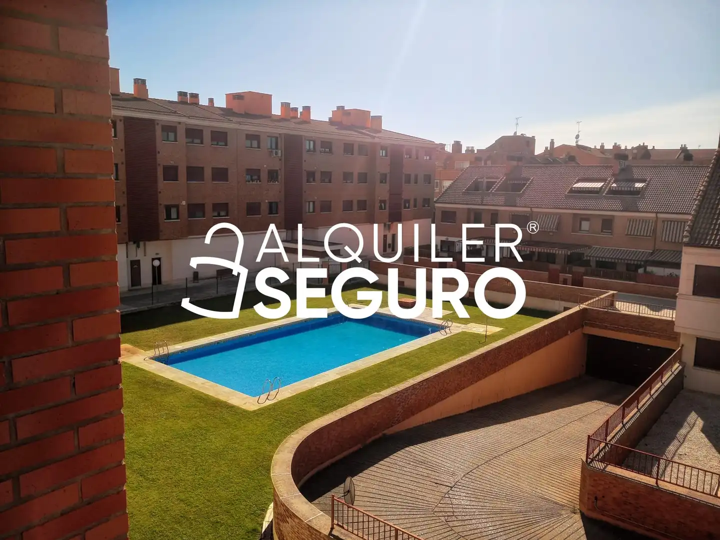 Swimming pool of Flat for rent in Valladolid  with Heating, Swimming Pool and Furnished