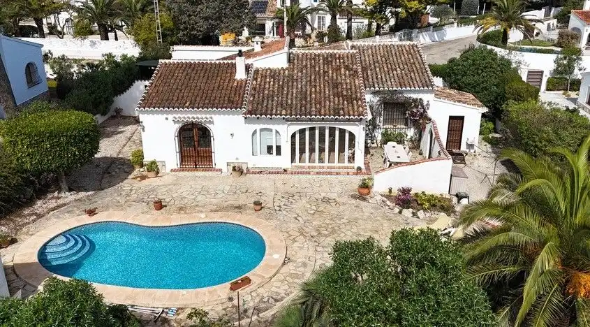 Exterior view of Houses for sale in Jávea / Xàbia  with Heating and Swimming Pool