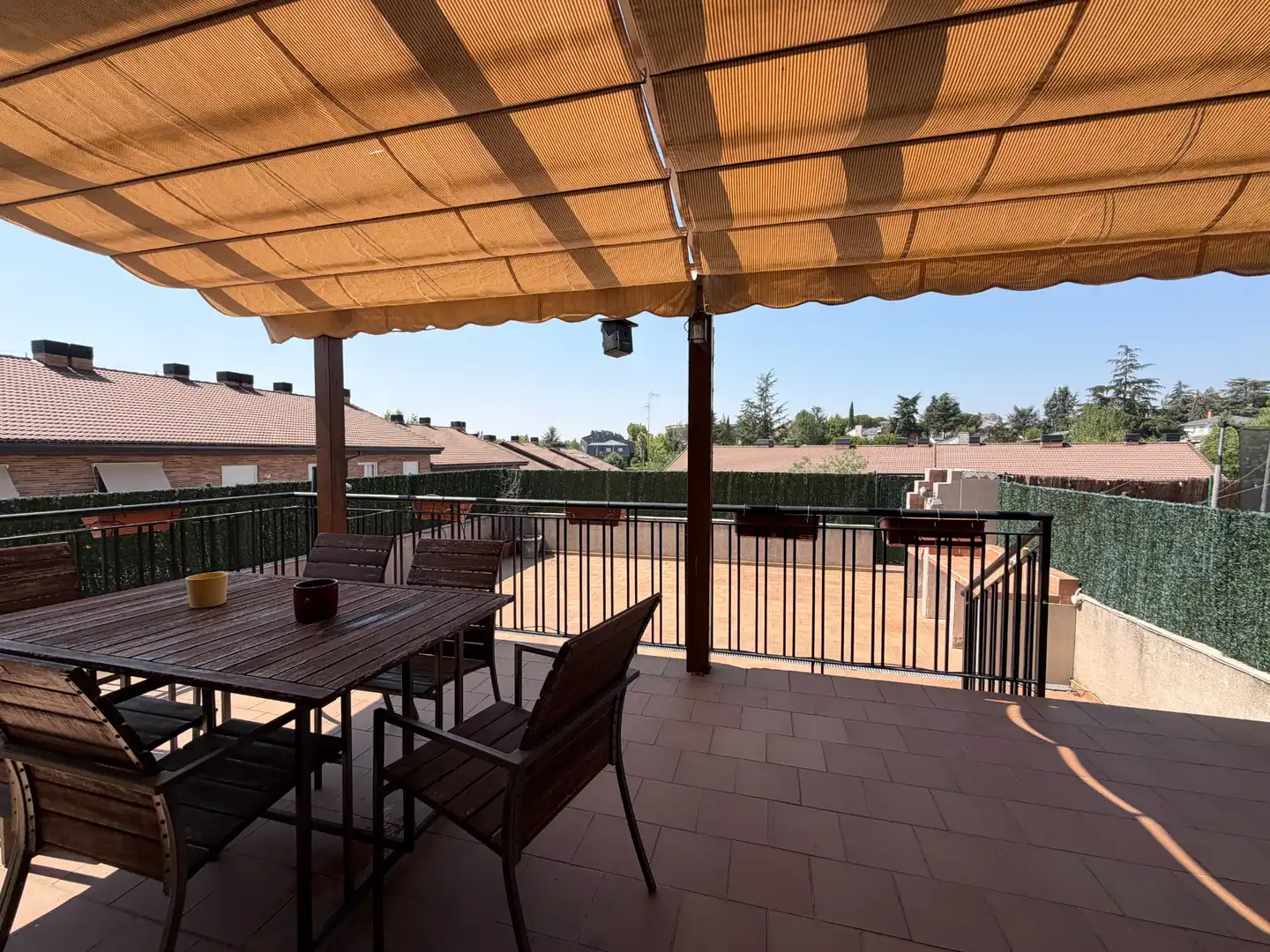 Terraza de Casa o chalet en venta en Colmenar Viejo con Calefacción, Jardín privado y Terraza
