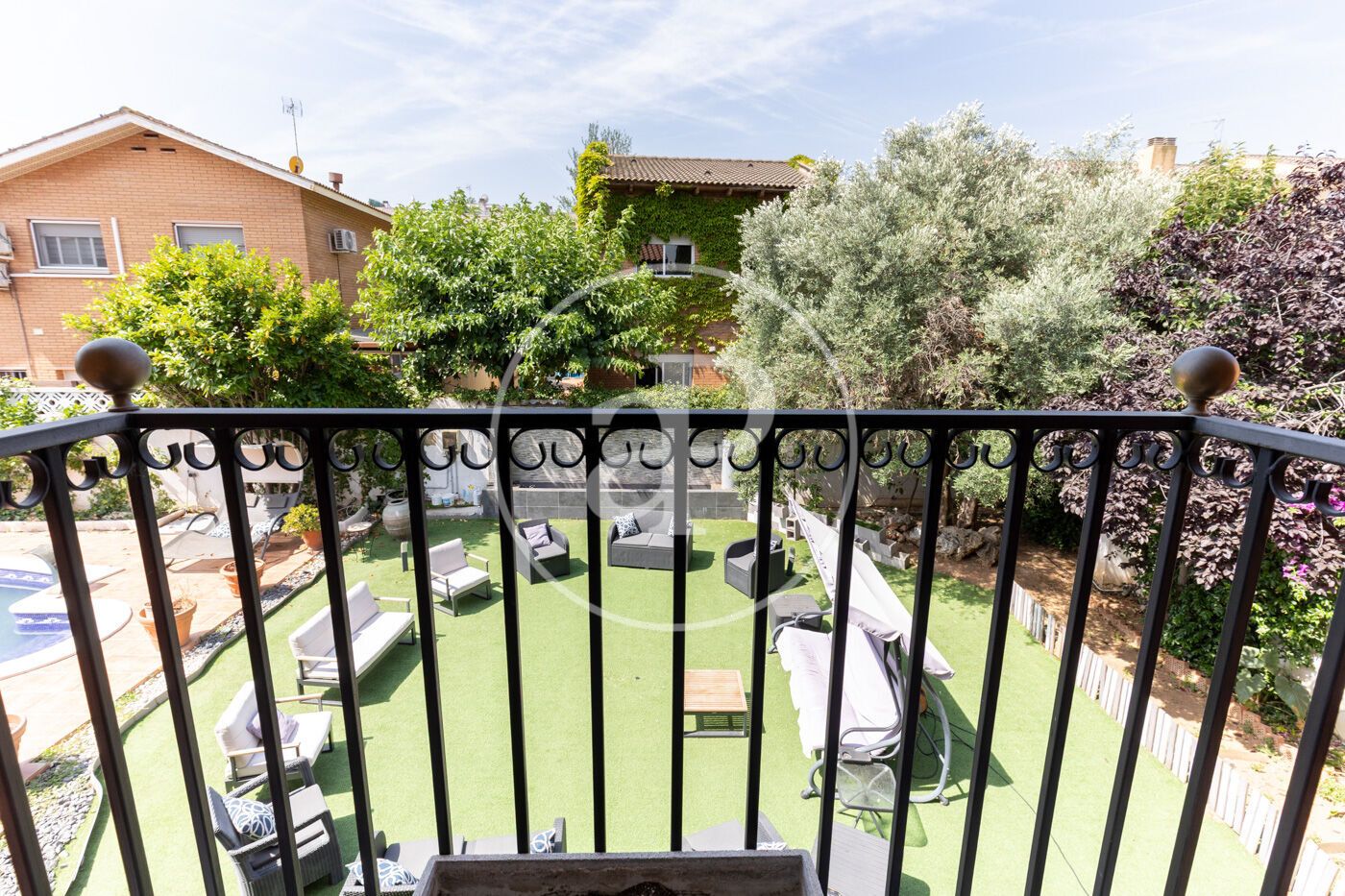 Terraza de Casa o chalet en venta en Cerdanyola del Vallès con Aire acondicionado, Calefacción y Jardín privado