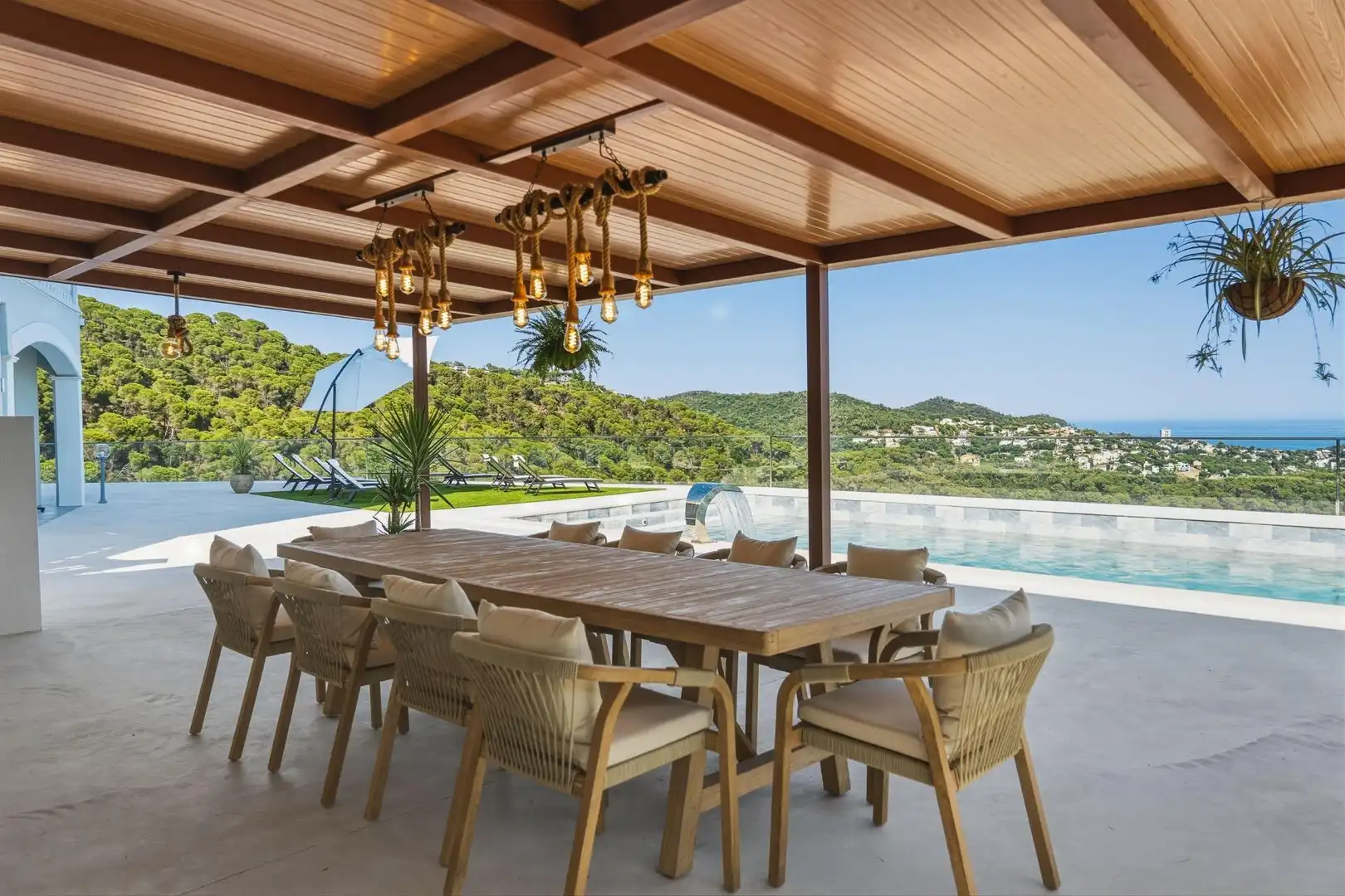 Terraza de Casa o chalet en venta en Lloret de Mar con Calefacción, Jardín privado y Terraza