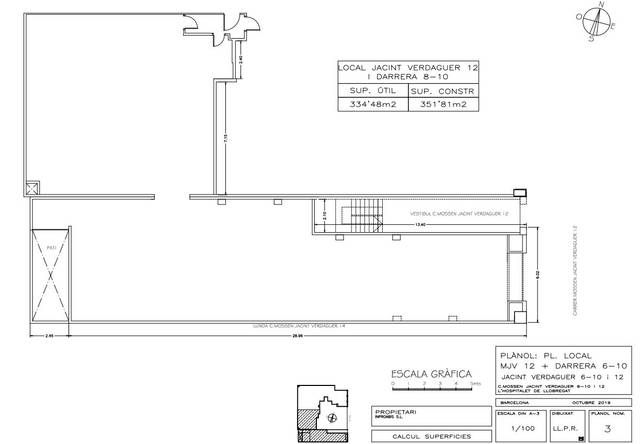 Local comercial en Alquiler en Carrer de Jacint Verdaguer, 10 en Santa Eulàlia