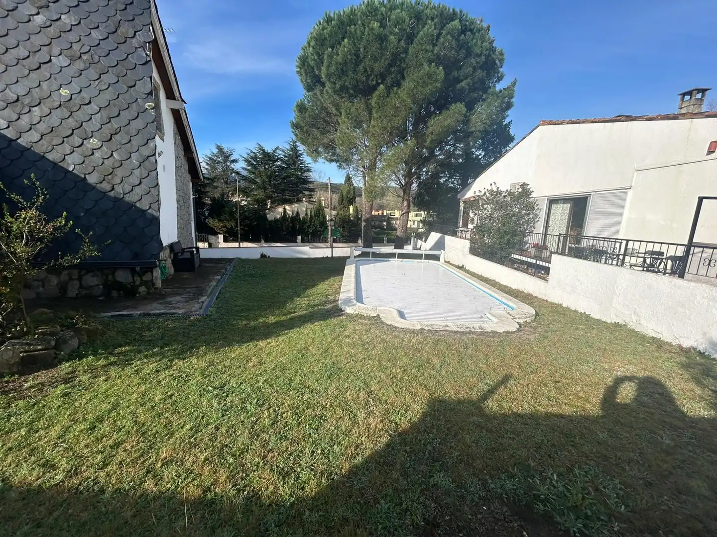 Garden of Houses for sale in Maçanet de Cabrenys  with Private garden, Swimming Pool and Furnished