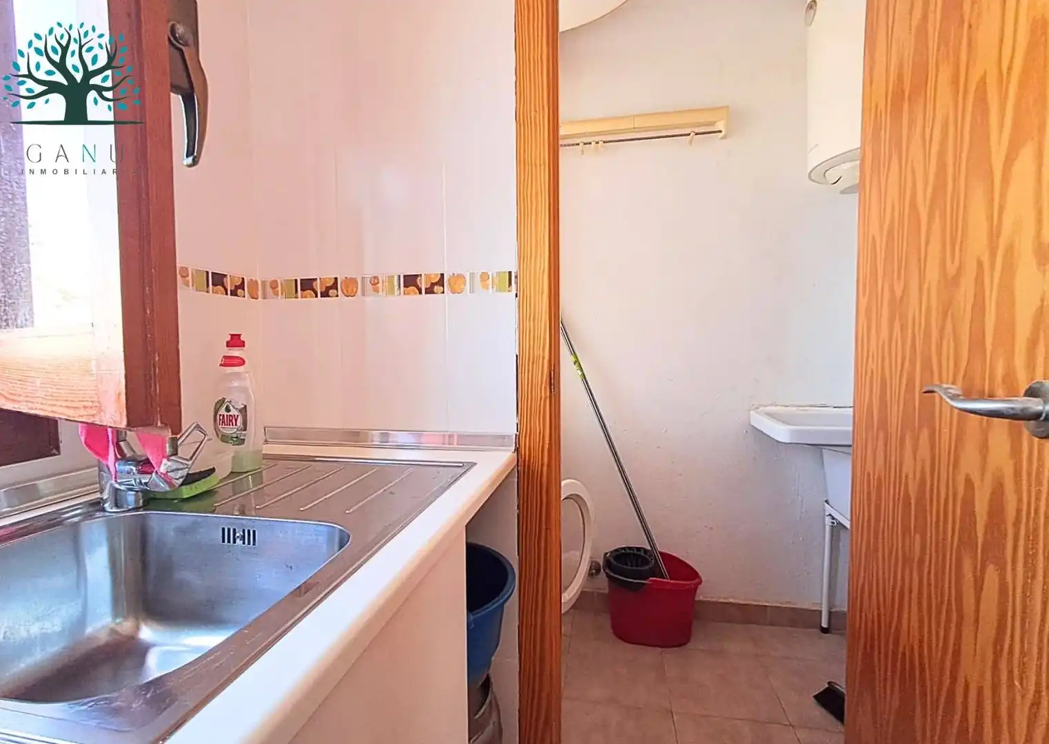 Baño de Apartamento en venta en Mazarrón con Terraza, Trastero y Amueblado