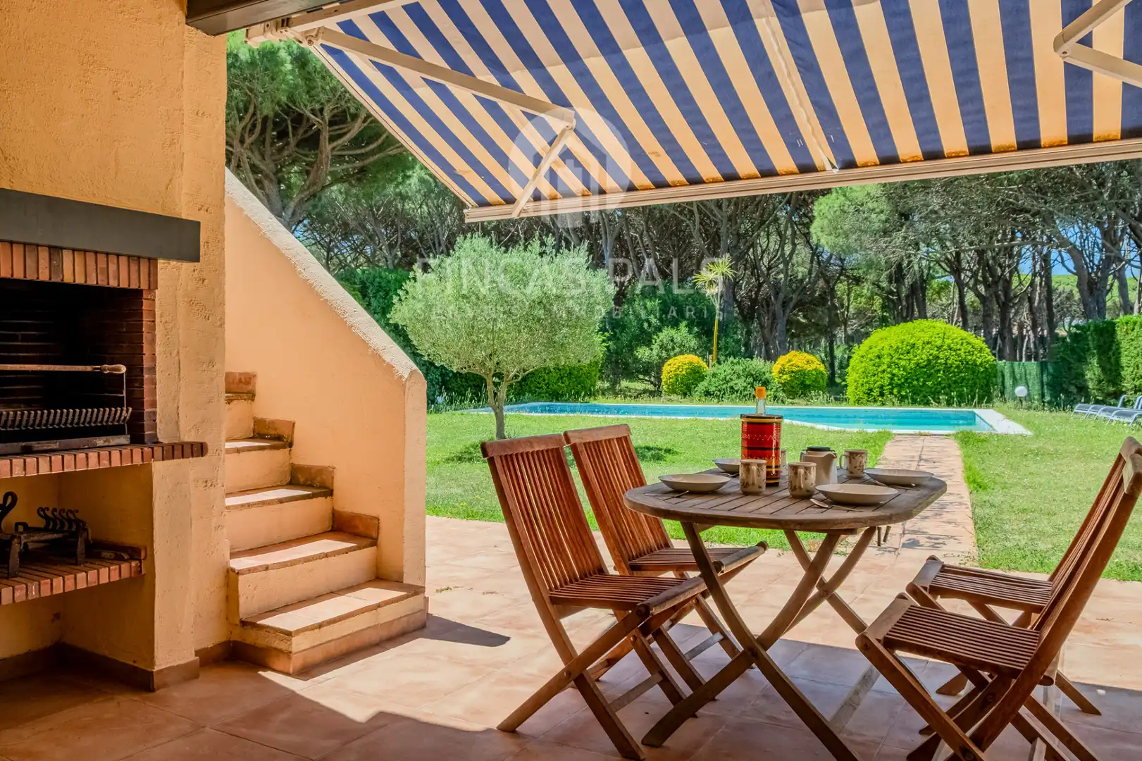 Terraza de Casa o chalet en venta en Pals con Calefacción, Jardín privado y Piscina