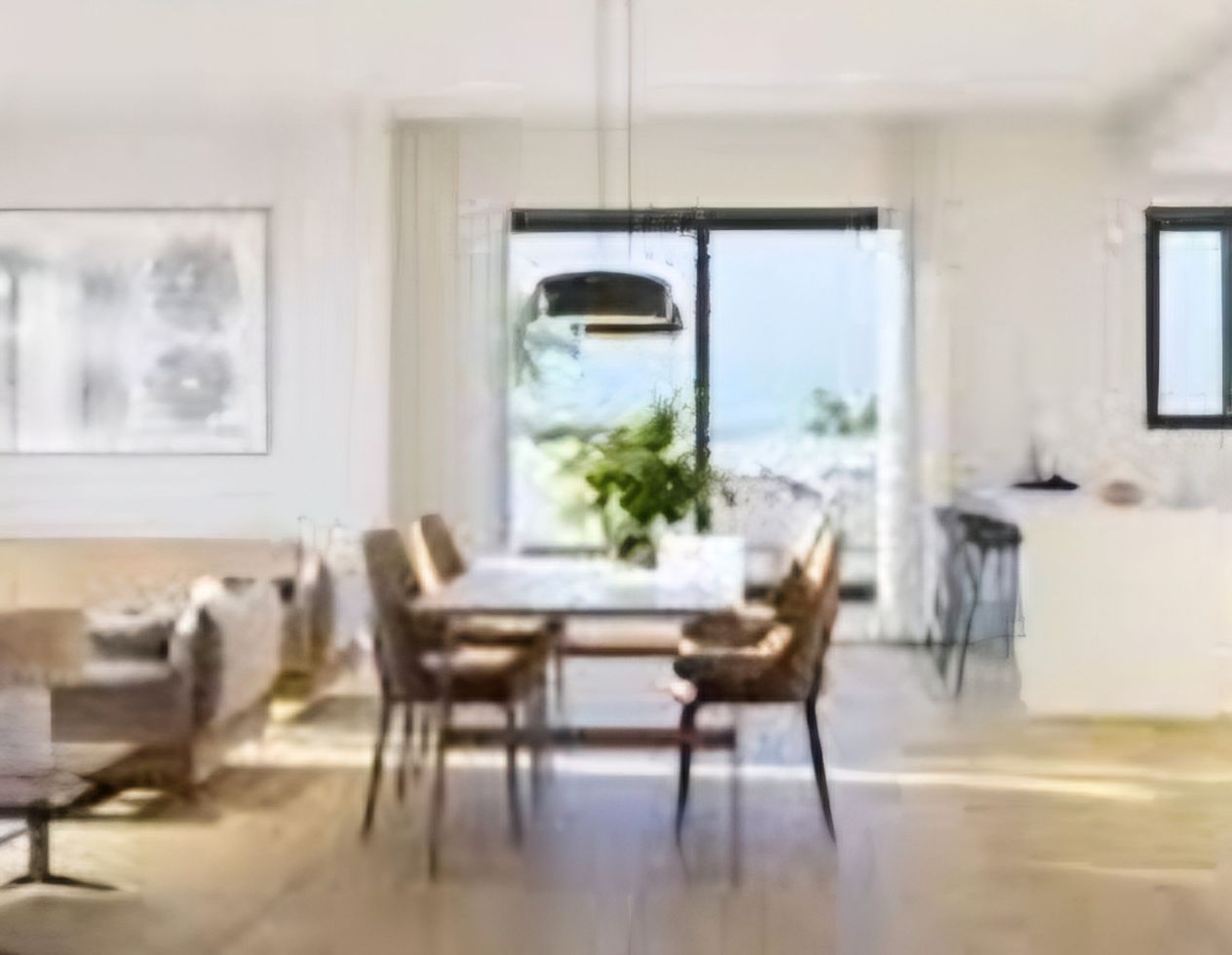 Dining room of Flat for sale in  Barcelona Capital  with Air Conditioner, Heating and Balcony