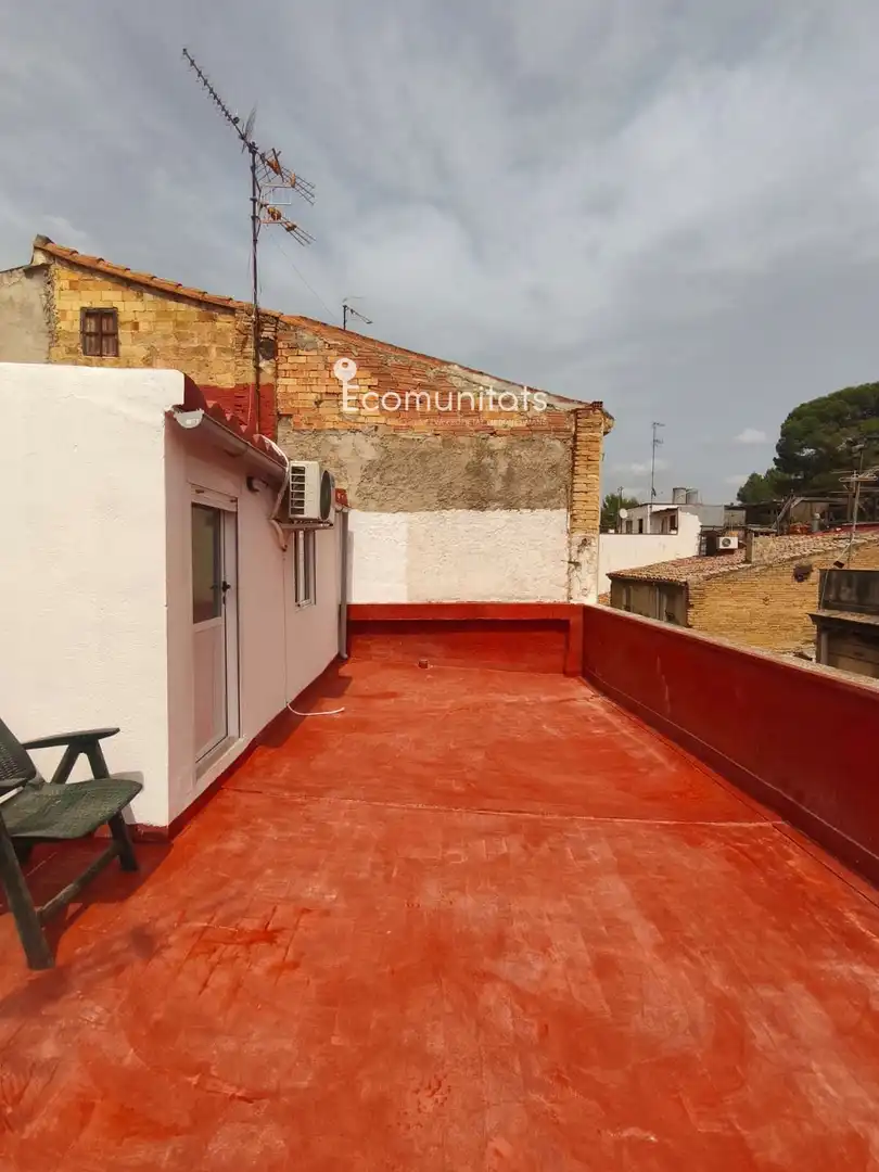 Terrassa de Pis de lloguer en Tortosa amb Aire condicionat, Terrassa i Moblat