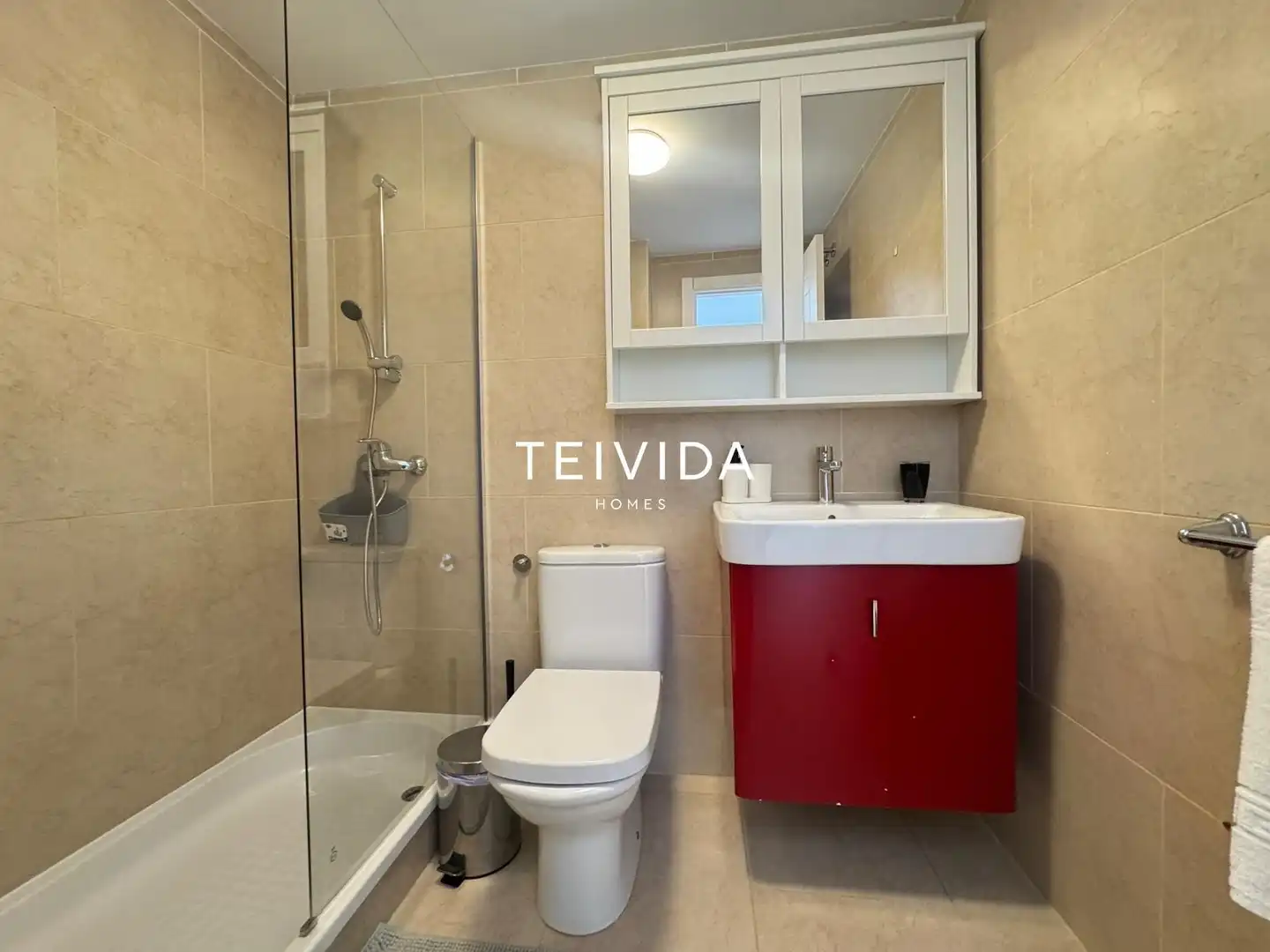Bathroom of Attic for rent in Arona  with Terrace, Swimming Pool and Furnished
