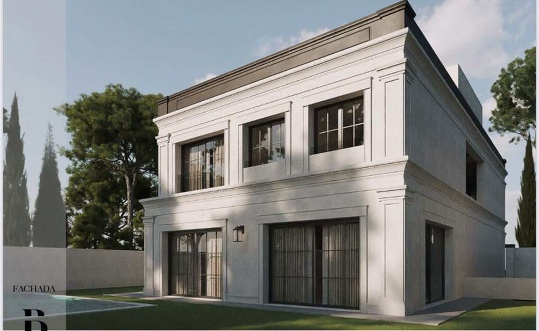 Exterior view of Residential for sale in  Madrid Capital
