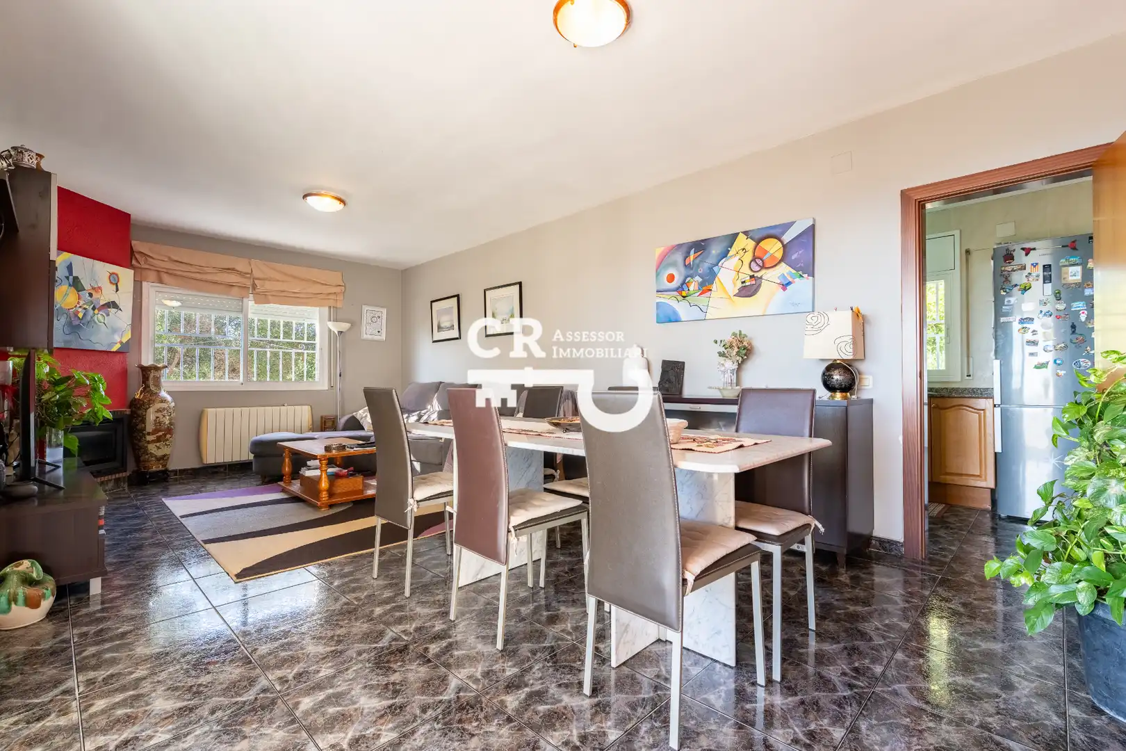 Comedor de Casa o chalet en venta en Cunit con Calefacción, Jardín privado y Terraza