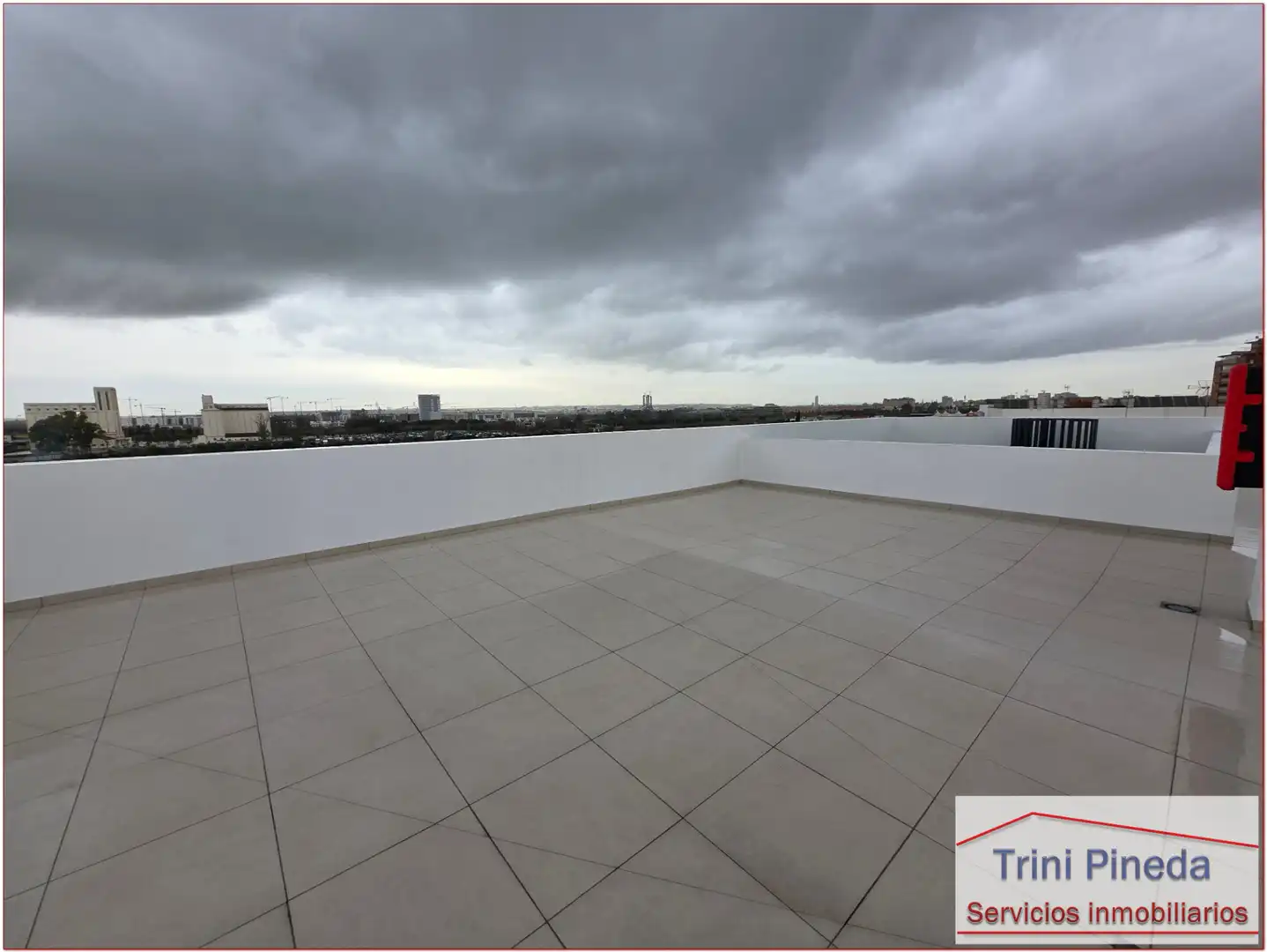 Terraza de Piso de alquiler en Sevilla con Aire acondicionado, Calefacción y Terraza