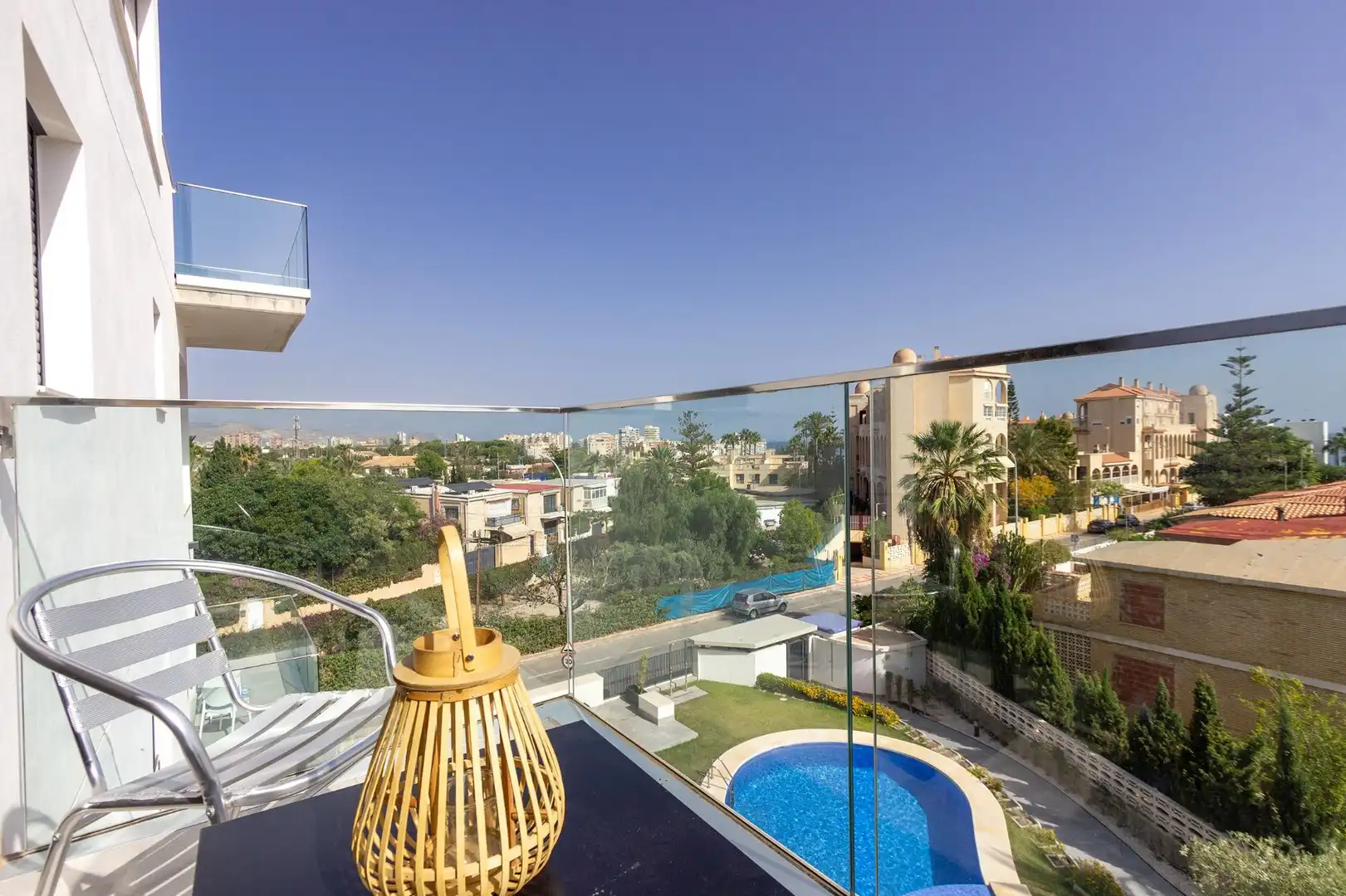 Swimming pool of Apartments for rent in El Campello