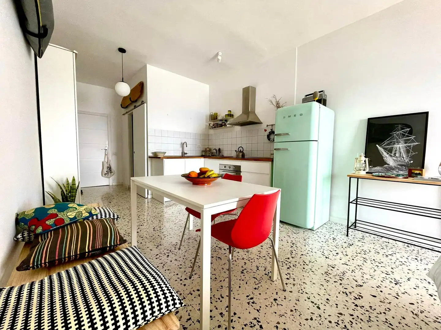 Cuina de Apartament en venda en Santa Cruz de Tenerife amb Moblat i Balcó