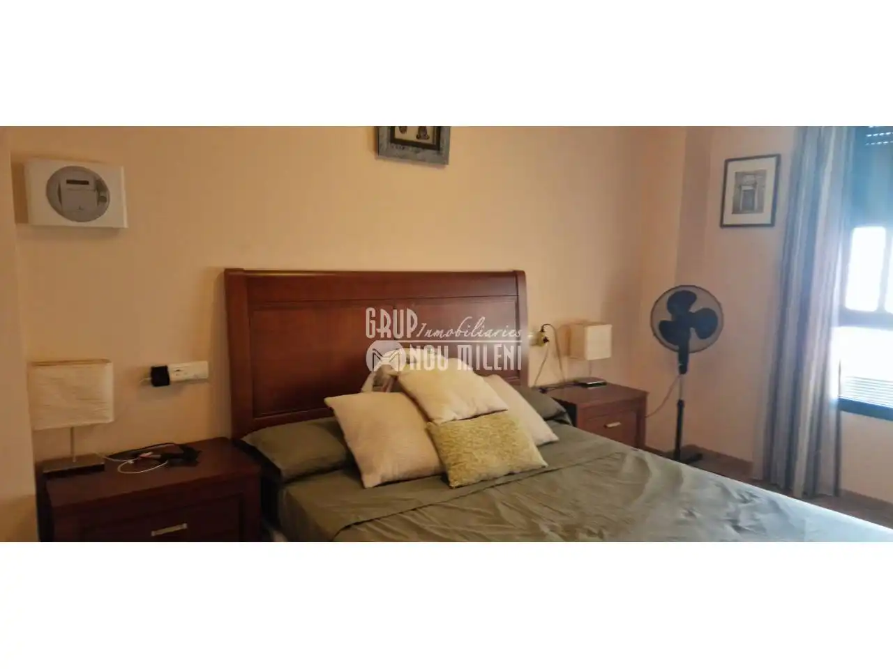 Bedroom of Flat for rent in Catarroja  with Air Conditioner, Heating and Terrace