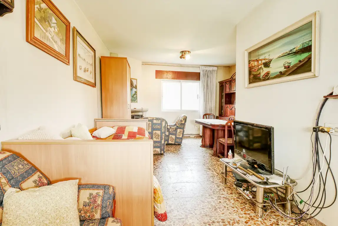 Sala d'estar de Casa o xalet en venda en Baralla amb Calefacció, Jardí privat i Terrassa