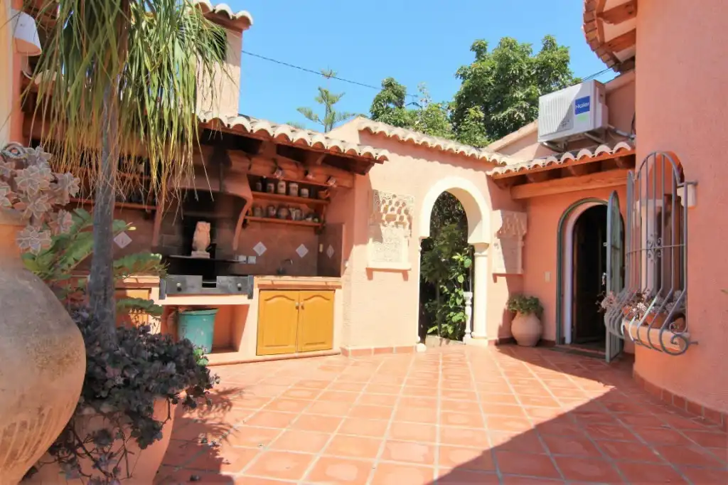 Terrace of Houses for sale in Benissa  with Air Conditioner, Terrace and Storage room