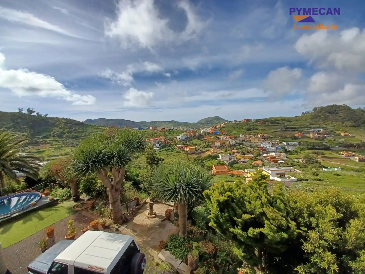 Vista exterior de Apartament de lloguer en Tegueste amb Balcó