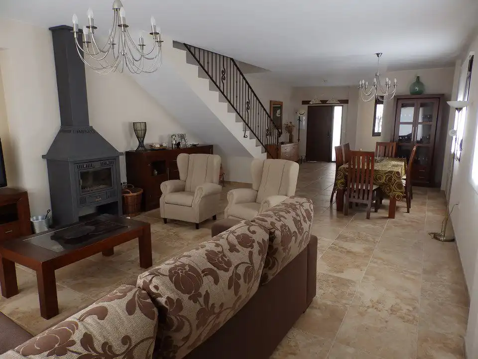 Living room of Houses for sale in Salares  with Terrace and Jacuzzi