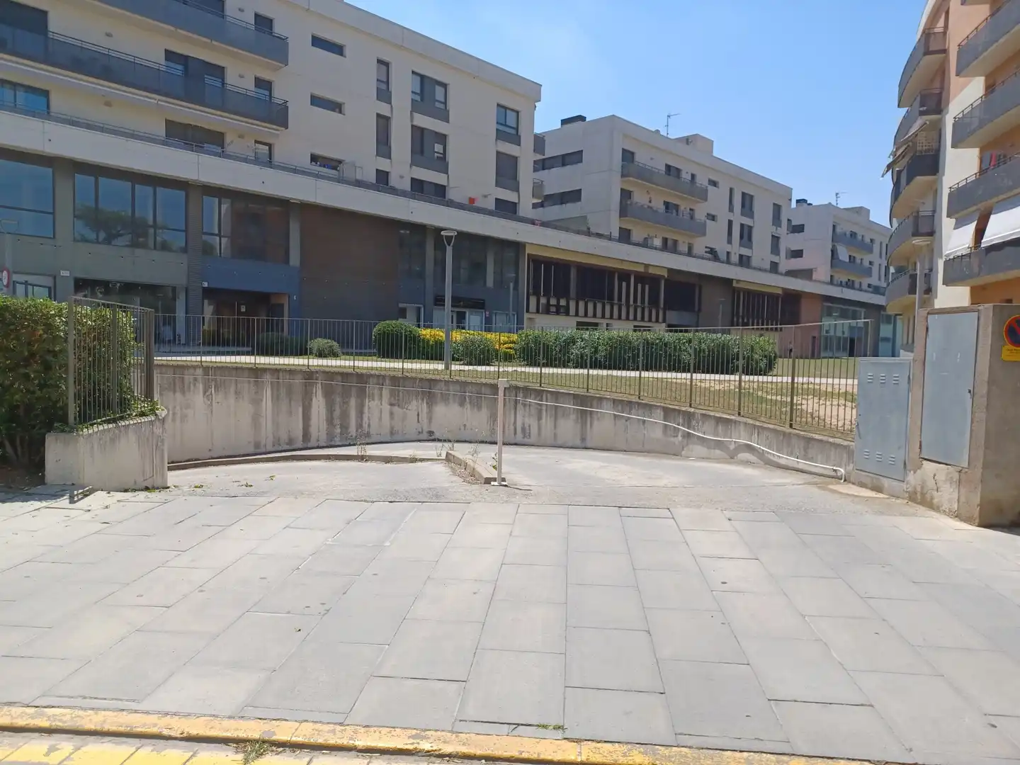 Vista exterior de Garaje de alquiler en Sarrià de Ter