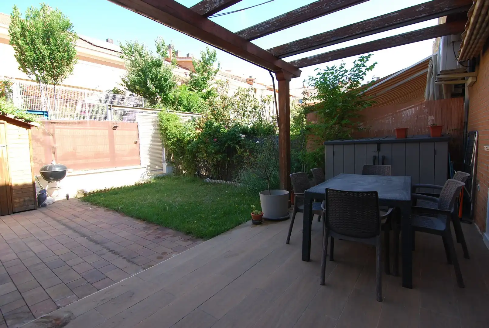 Terraza de Casa o chalet en venta en San Martín de la Vega con Aire acondicionado, Calefacción y Piscina comunitaria