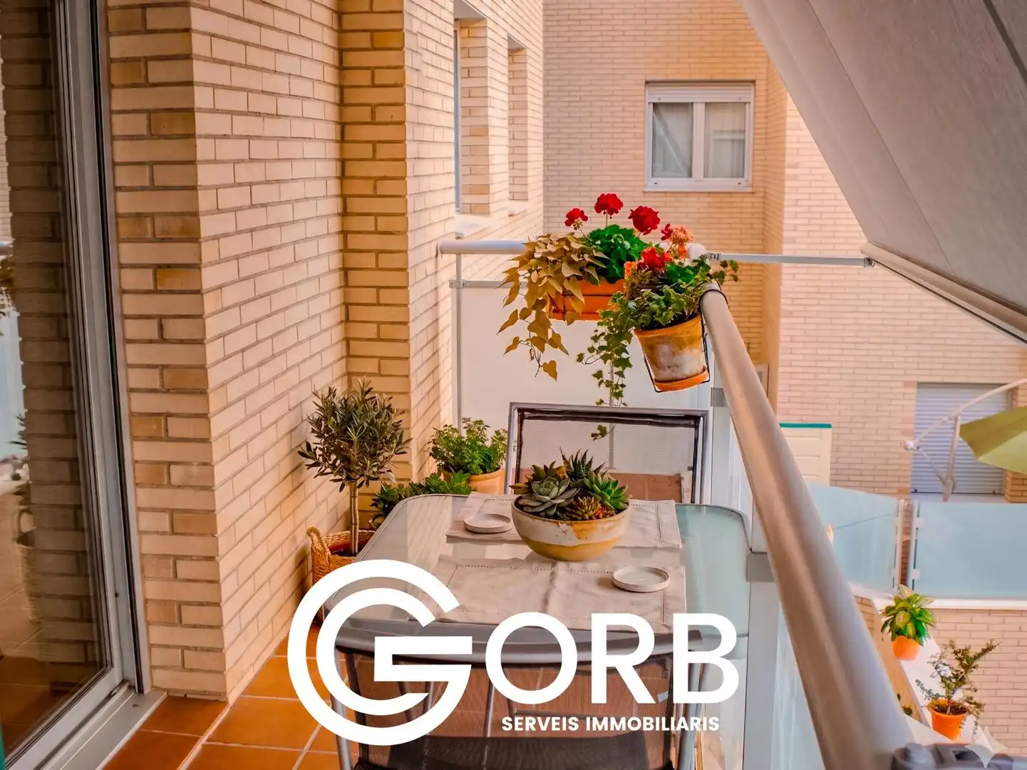 Balcony of Flat for sale in Mataró  with Air Conditioner, Heating and Private garden