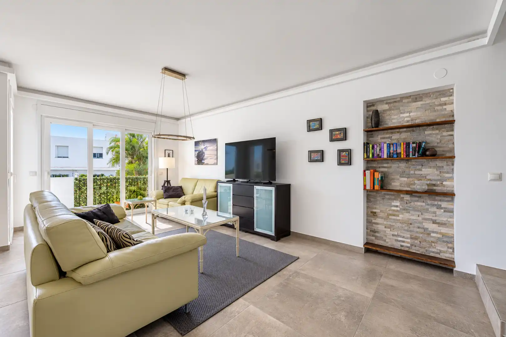 Sala de estar de Dúplex en venta en La Cala Mijas