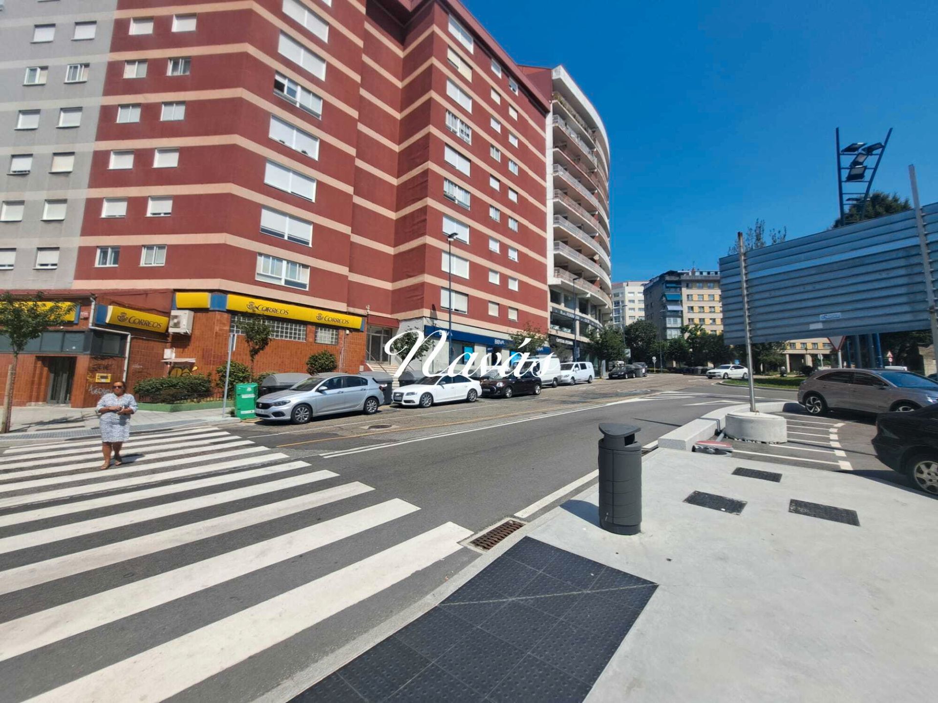 Exterior view of Flat to rent in Vigo   with Parquet flooring, Furnished and Oven