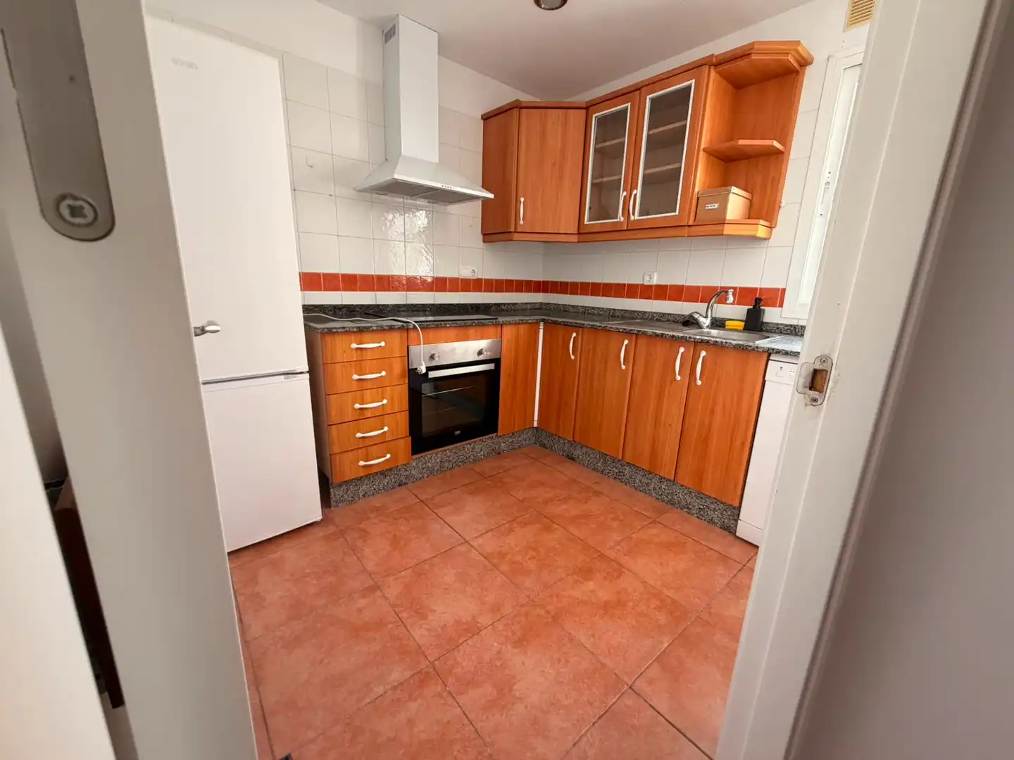 Cocina de Piso de alquiler en Rota con Aire acondicionado, Calefacción y Terraza