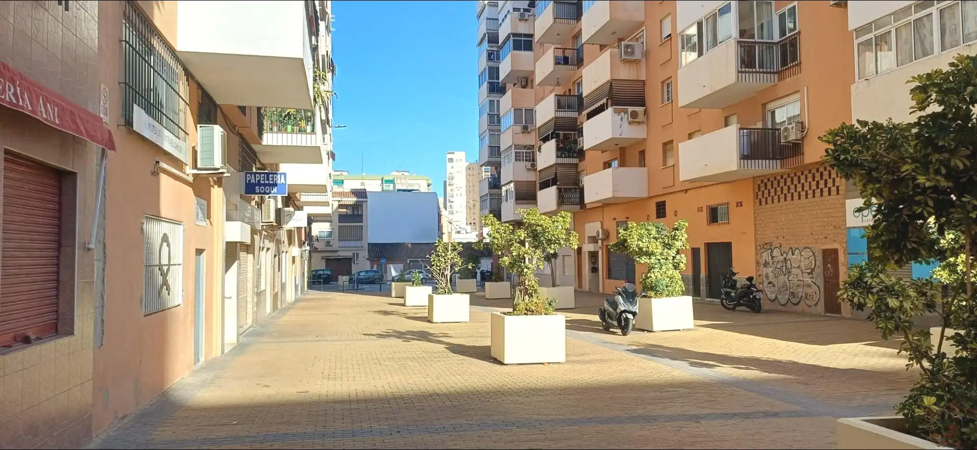 Exterior view of Flat for sale in Málaga  with Air Conditioner and Balcony
