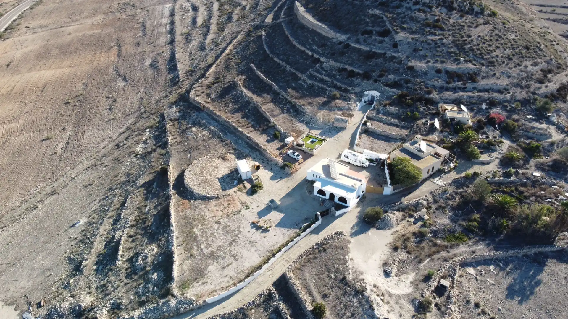 Exterior view of Country homes for sale in Níjar  with Private garden, Terrace and Swimming Pool