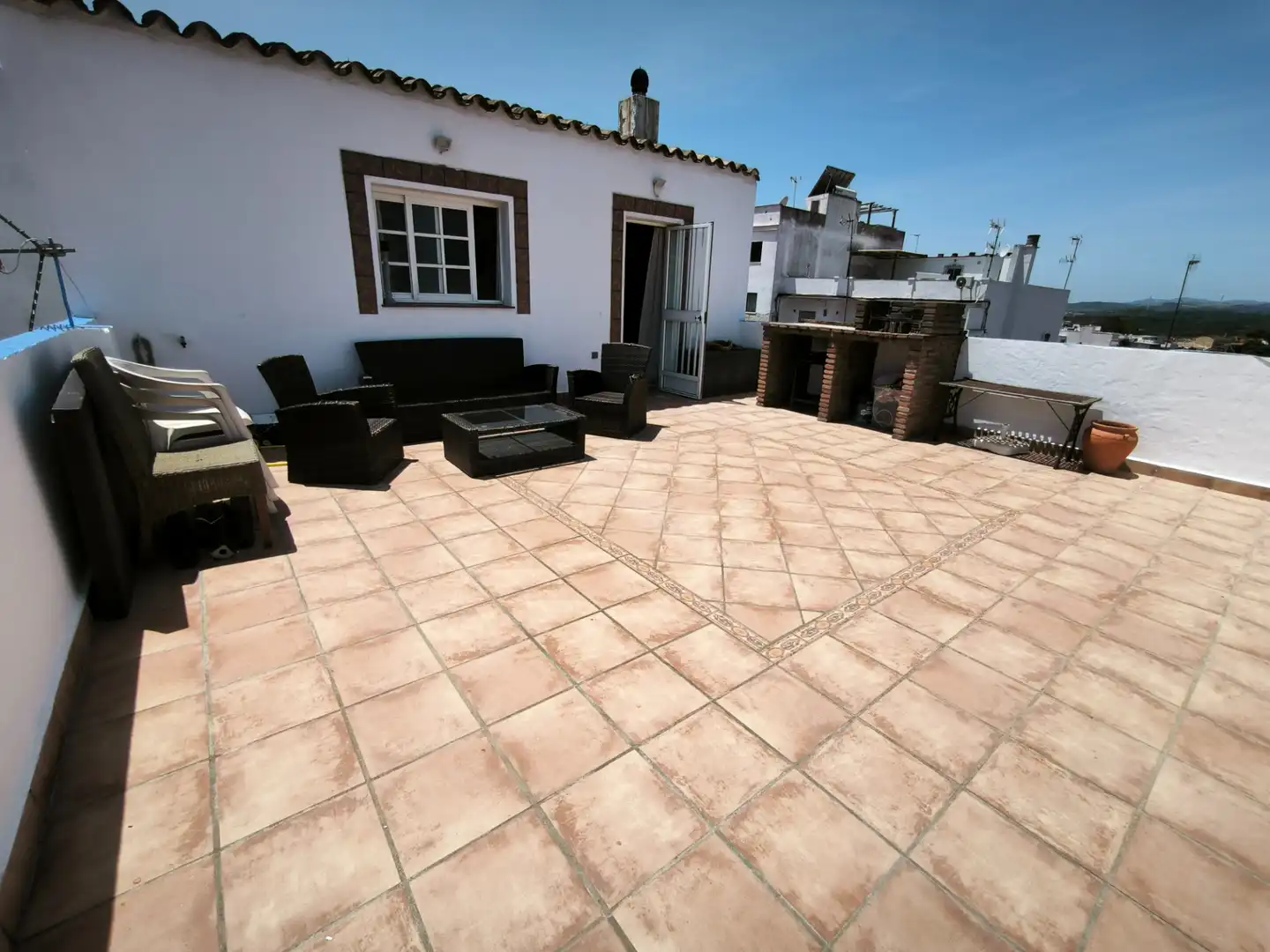 Terrassa de Casa o xalet en venda en San Roque amb Terrassa