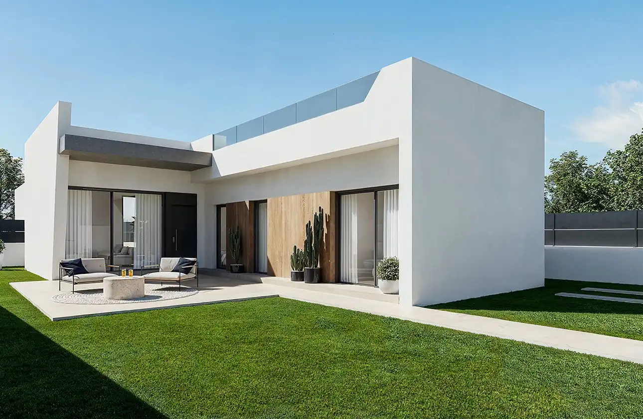 Vista exterior de Apartamento en venta en San Miguel de Salinas con Aire acondicionado, Calefacción y Terraza