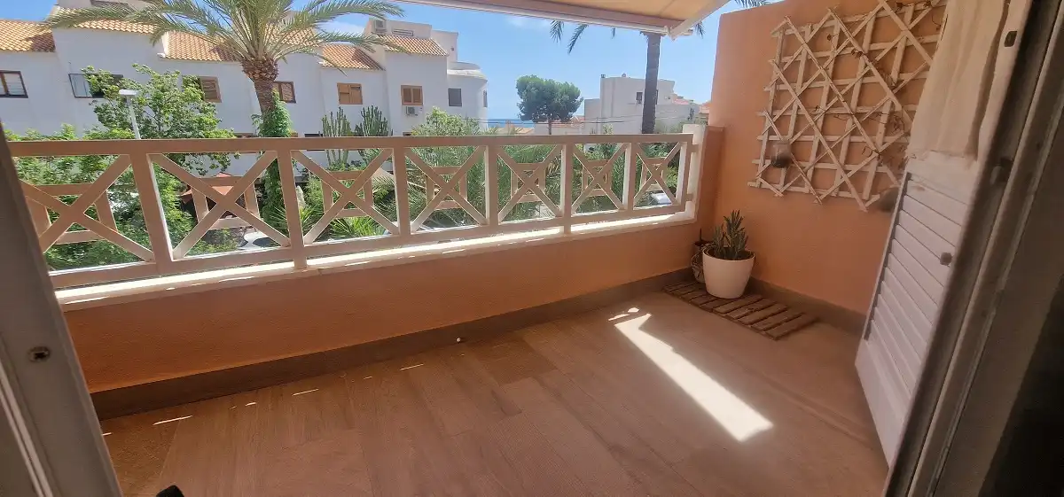 Terraza de Casa o chalet en venta en Santa Pola con Aire acondicionado, Jardín privado y Piscina