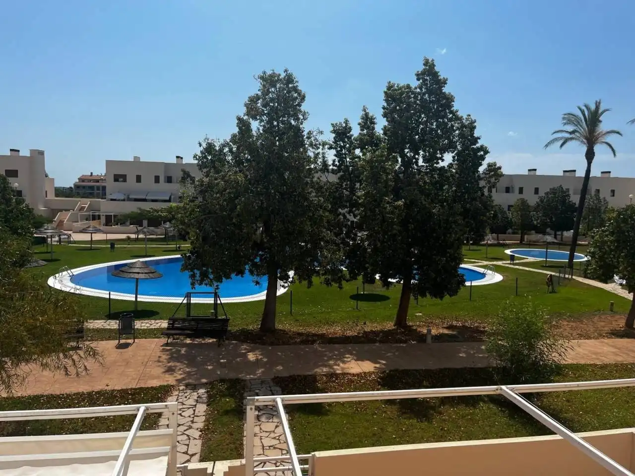 Swimming pool of Attic for rent in San Jorge / Sant Jordi  with Air Conditioner, Heating and Terrace