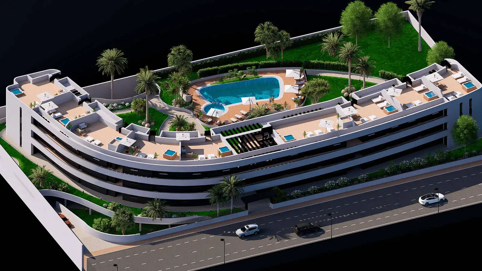 Appartement compact avec terrasse à vendre à Las Lomas de Rame - Bahía Bella, imagen 13