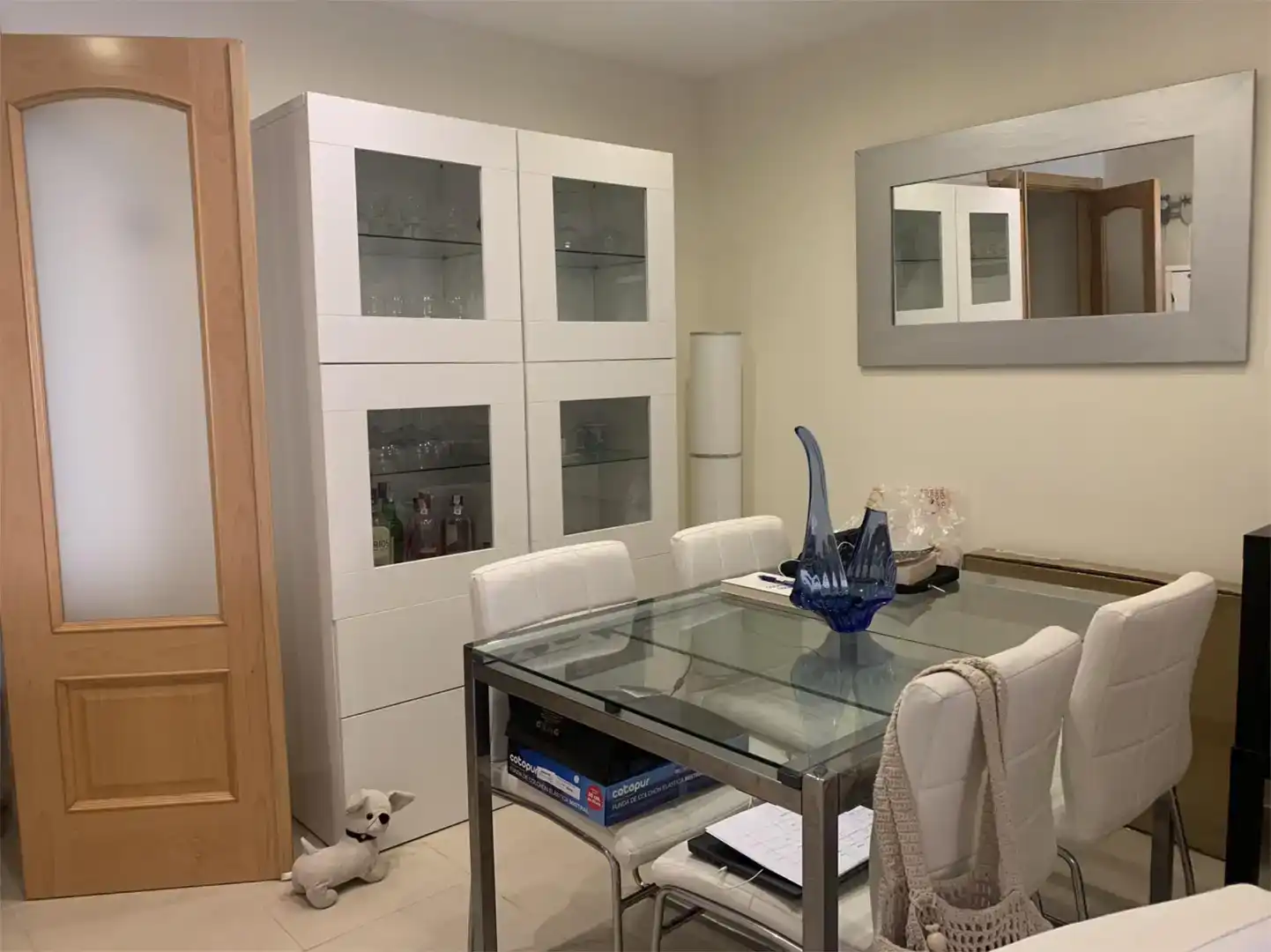 Esszimmer von Erdgeschoss zur Miete in Torrox mit Privatgarten, Schwimmbad und Möbliert