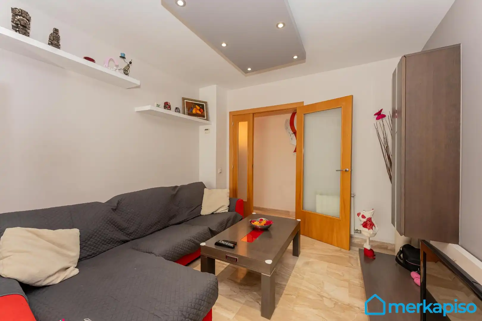 Sala de estar de Piso en venta en Viladecans con Calefacción, Parquet y Balcón