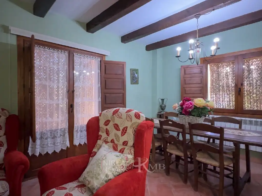 Dining room of Houses for sale in Vélez-Blanco  with Air Conditioner, Terrace and Swimming Pool