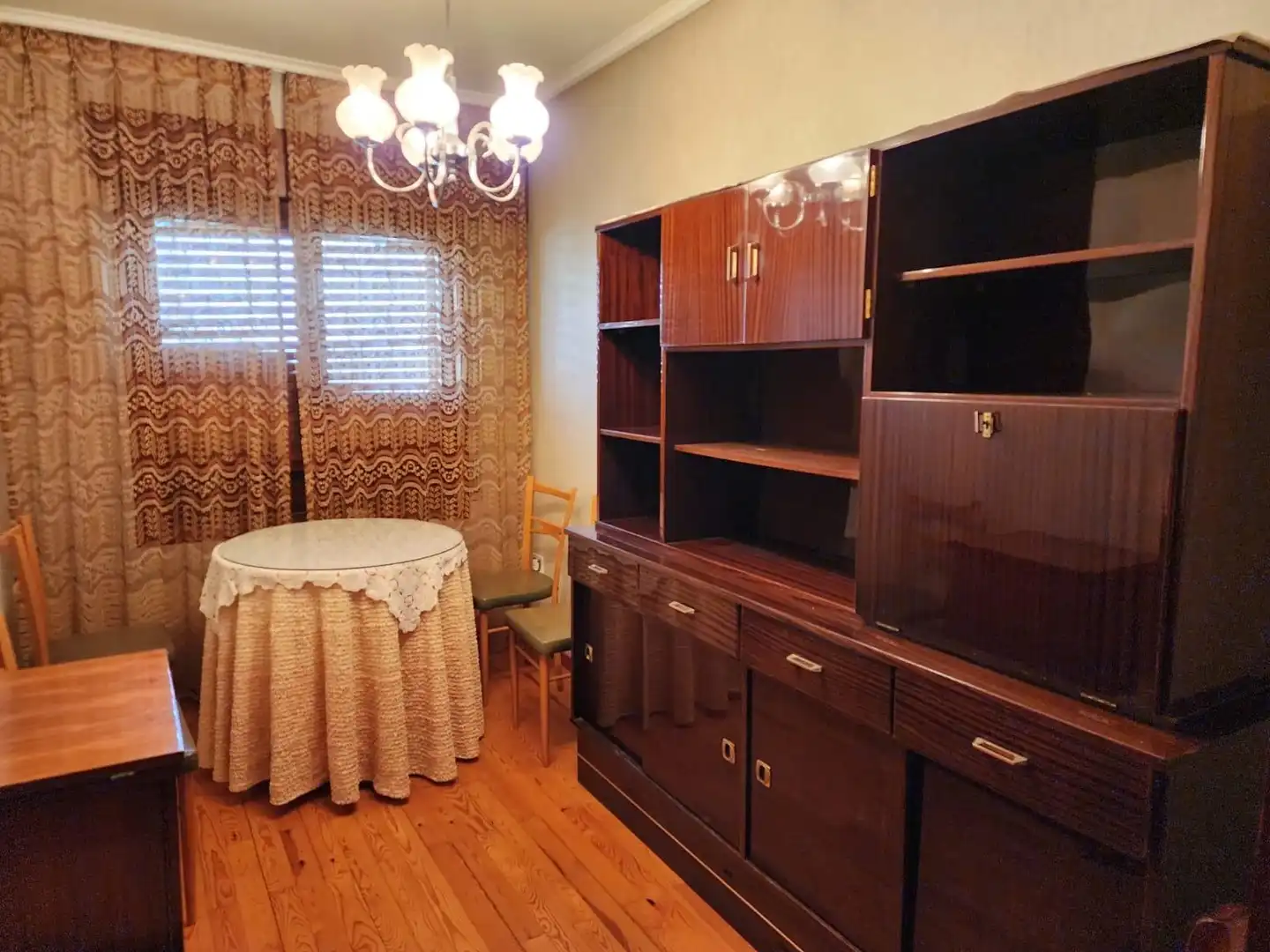 Dining room of Flat for sale in Jaca  with Terrace, Storage room and Furnished