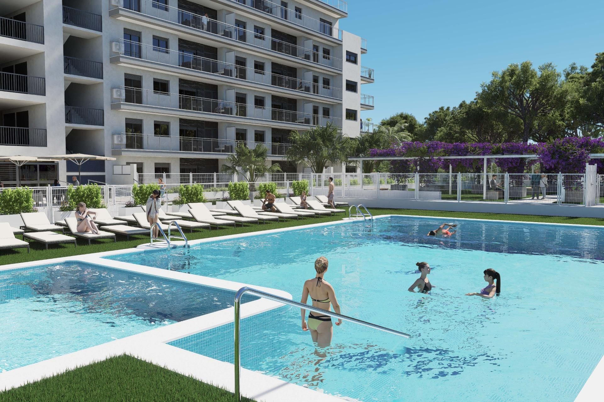 Piscina de Pis en venda en Cabanes amb Jardí privat, Terrassa i Jacuzzi