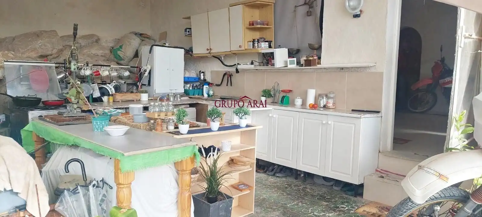 Cocina de Finca rústica en venta en Busot con Trastero y Piscina