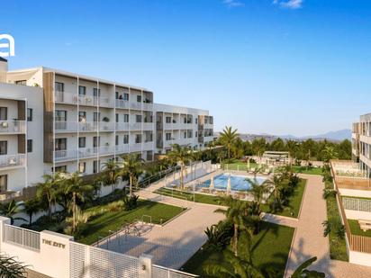 Exterior view of Flat for sale in Málaga Capital  with Air Conditioner, Terrace and Storage room