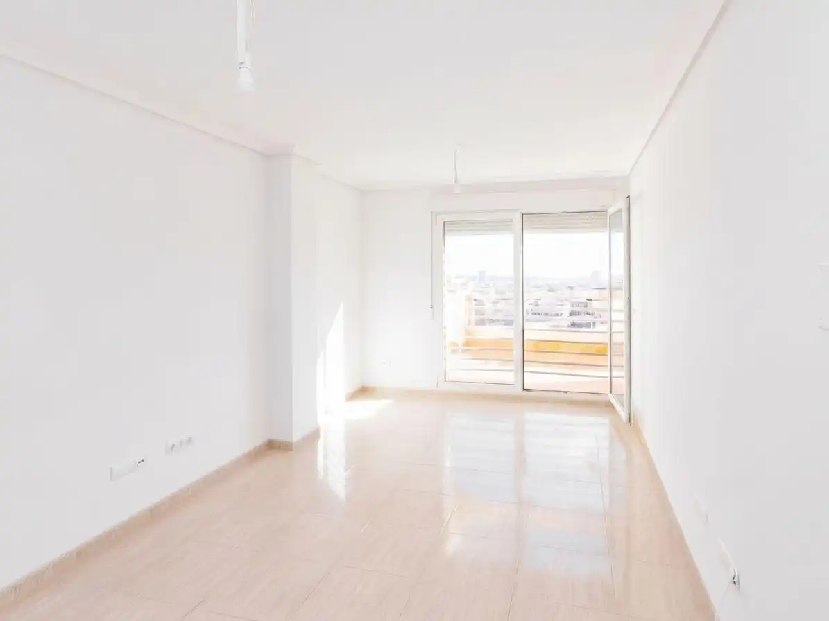 Sala de estar de Piso en venta en Alicante / Alacant con Terraza