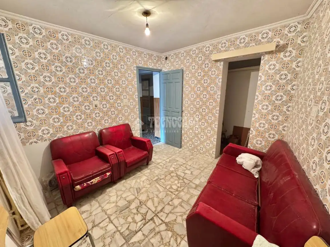 Sala de estar de Casa adosada en venta en Villanueva de Duero con Calefacción