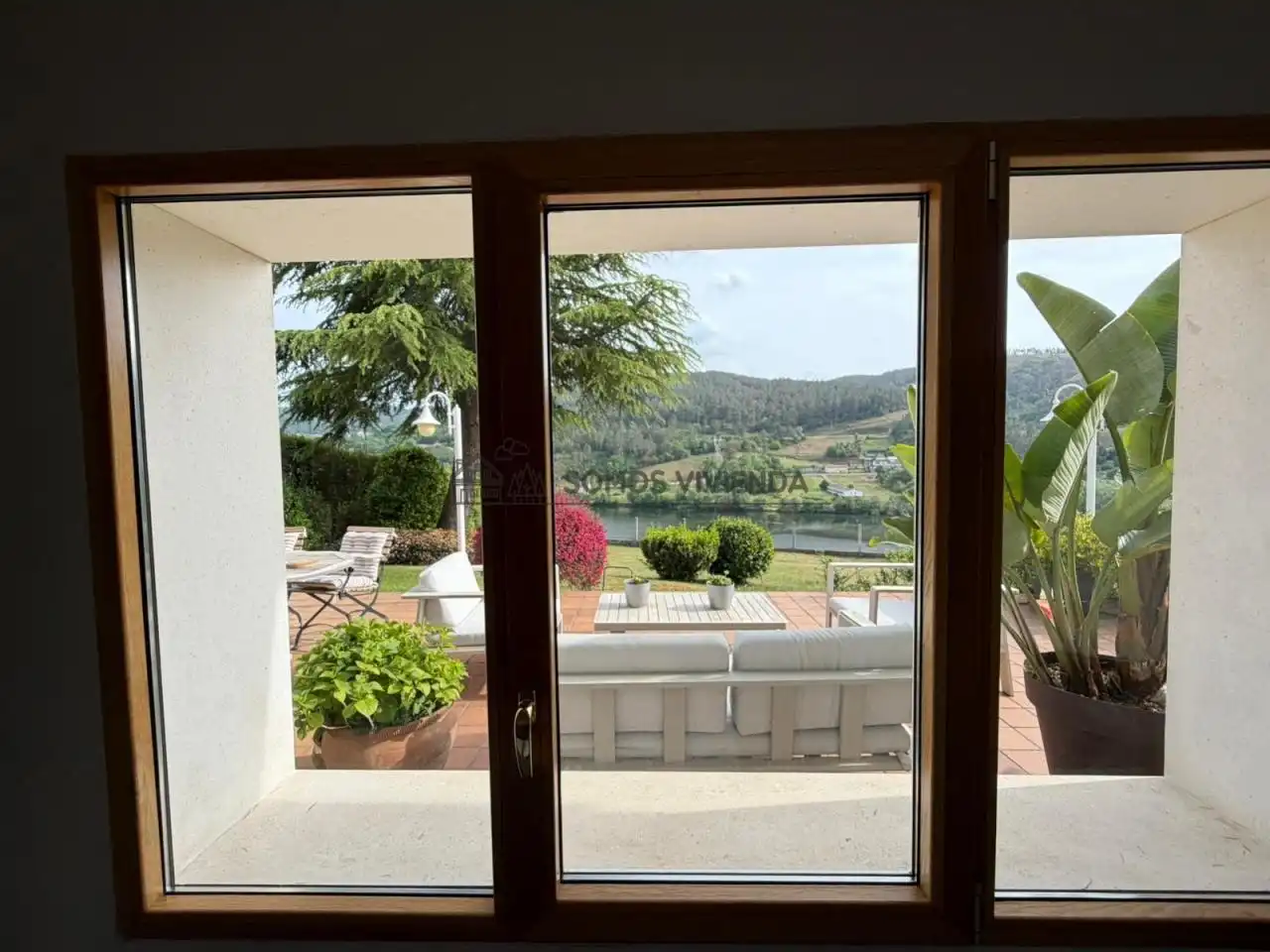 Jardín de Casa o chalet en venta en Ourense Capital  con Calefacción, Jardín privado y Terraza