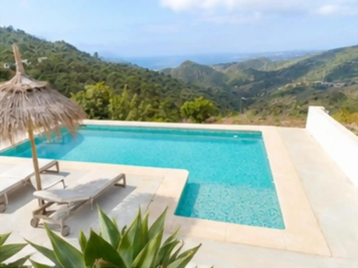Piscina de Finca rústica en venta en Ojén con Aire acondicionado, Terraza y Trastero