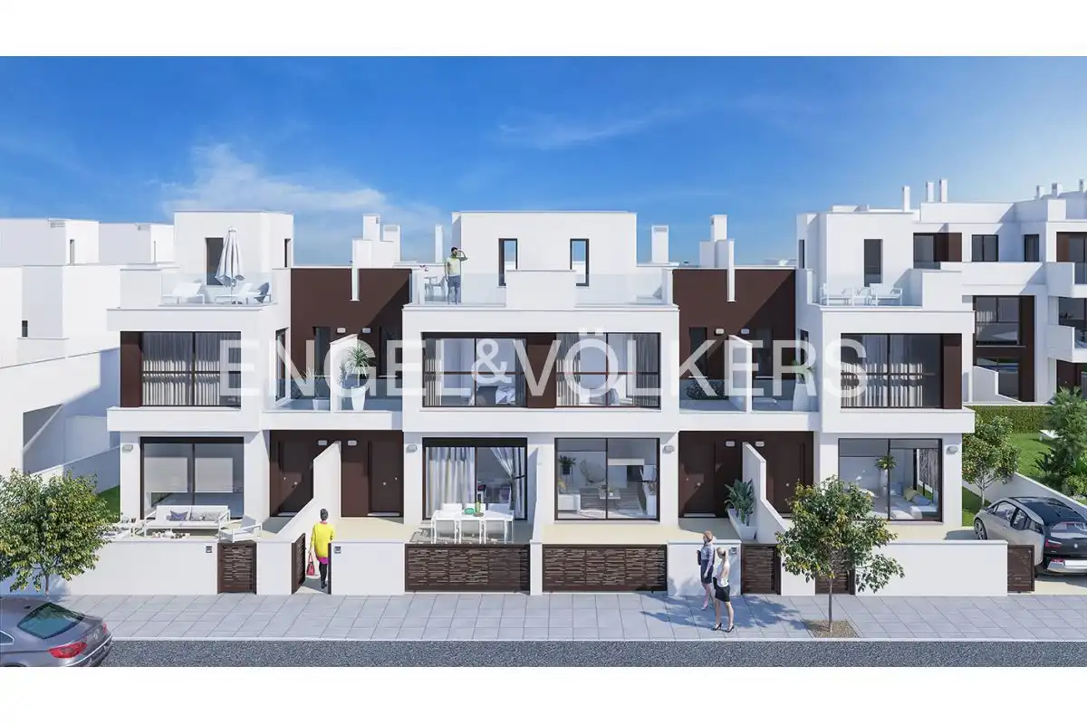 Vista exterior de Apartamento en venta en Pilar de la Horadada con Aire acondicionado, Calefacción y Terraza