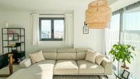 Living room of Flat for sale in  Valencia Capital  with Air Conditioner, Private garden and Terrace